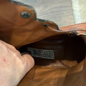 HOLY COW vintage lace up boots by Clarus Made in Italy